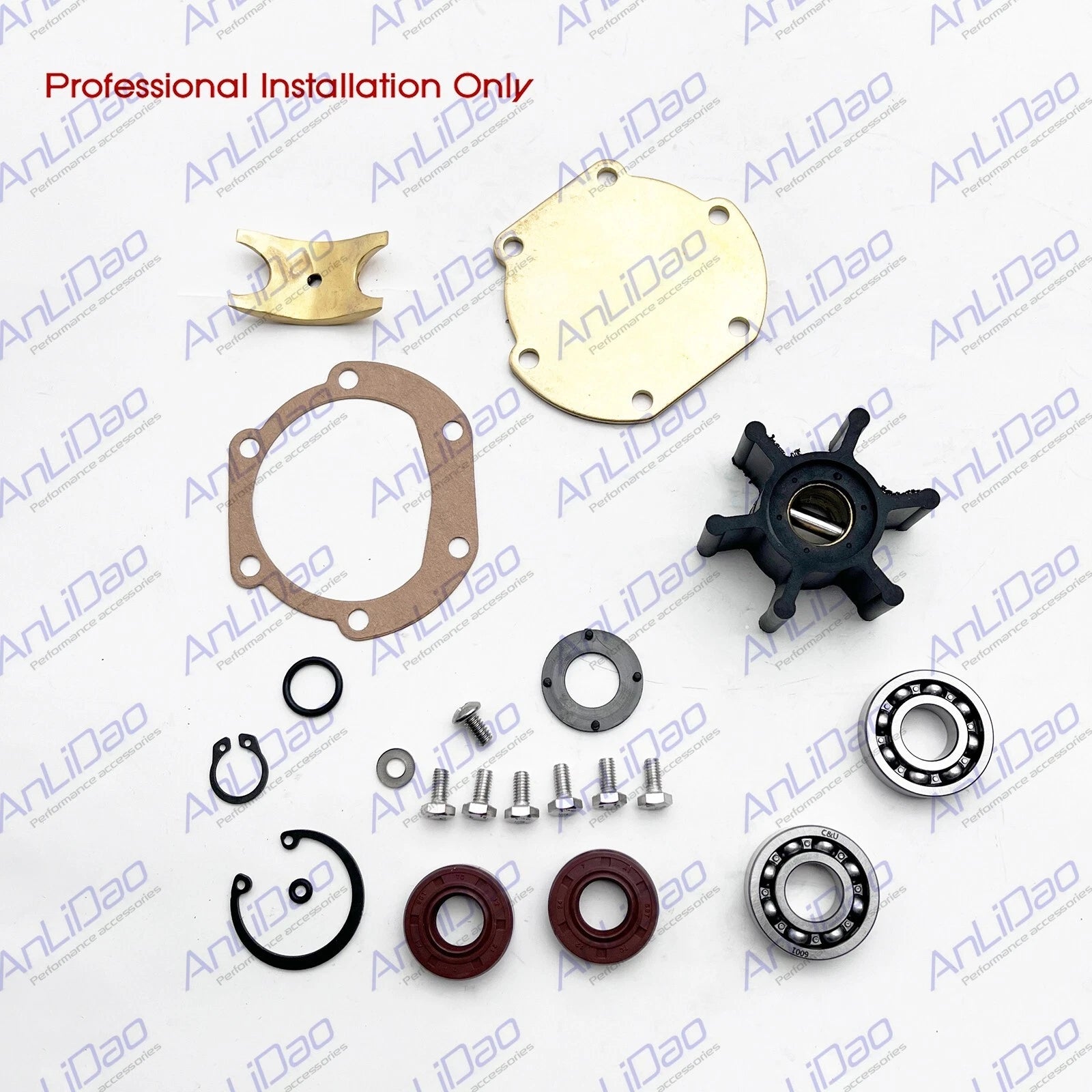 Replaces Fit Volvo Penta Sea Water Pump Wear Kit 21951370 829895
