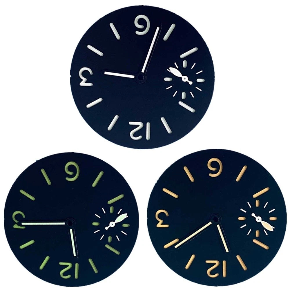 1.36in Luminous Watch Dial W/ Watch Hands For Eta 6497 St3600