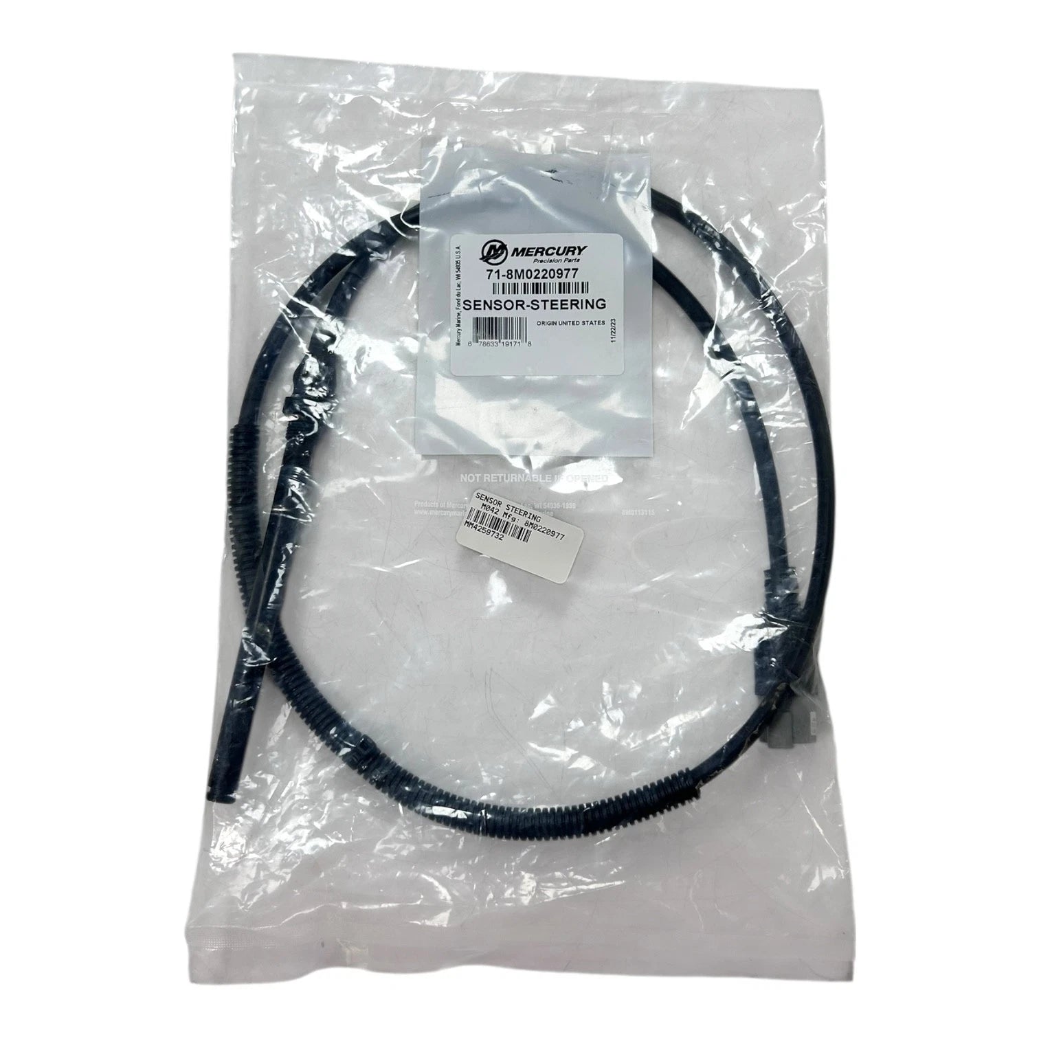 Mercury Marine 8m0220977, Steering Sensor Assembly, | Hook & Hull Co
