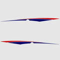 Graphic Decal Tracker Boat Red Blue by Tracker