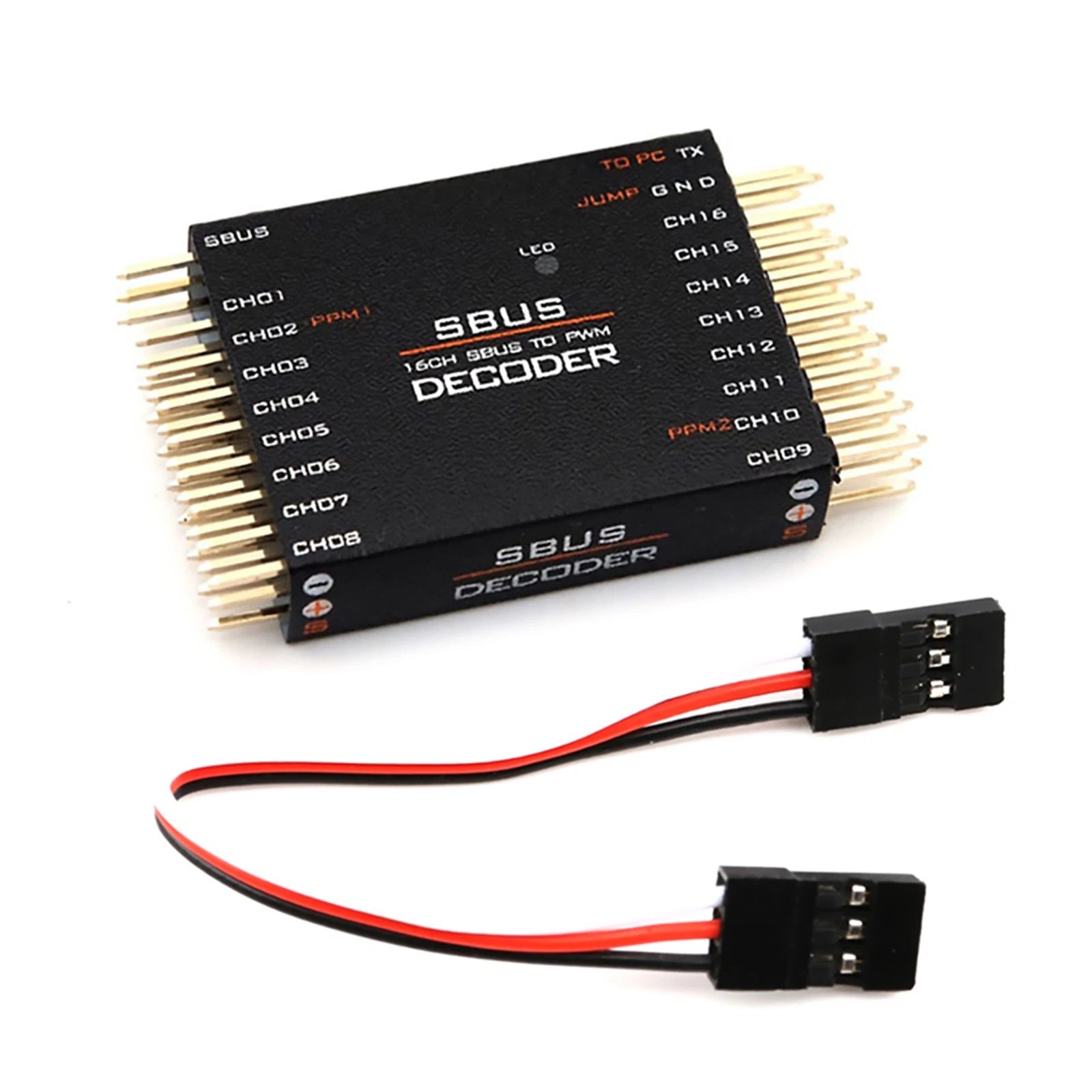 New 16ch Sbus To Pwm/ppm Converters For Futaba For Frsky Transmitter