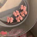 Curved Hair Clip with Bow Design