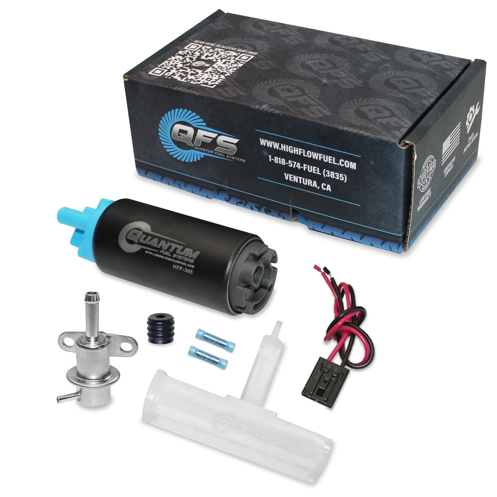 Qfs Marine/outboar<wbr/>d Efi Fuel Pump +Reg For Yamaha Mercury