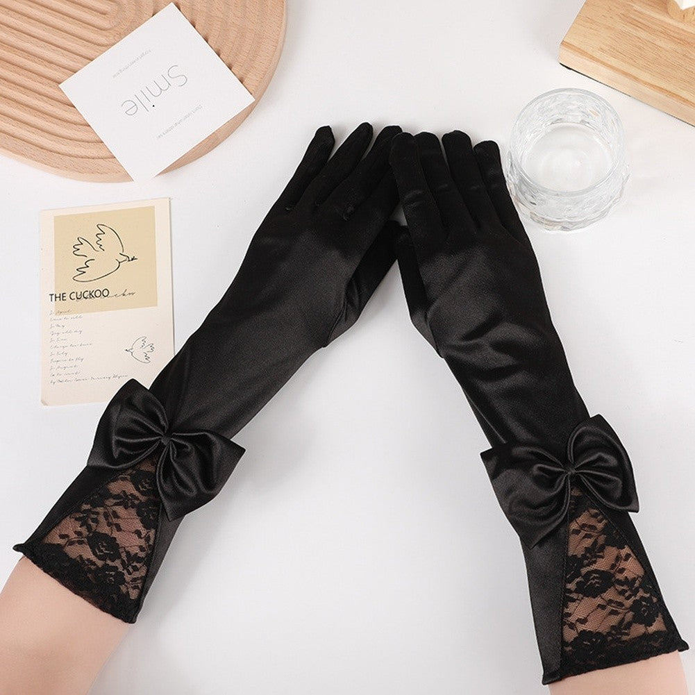 Women Dancewear Wedding Gloves