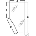 Rh Door Glass Fits M105s M4900 M5700 M6800 M8200 M9000 M95s