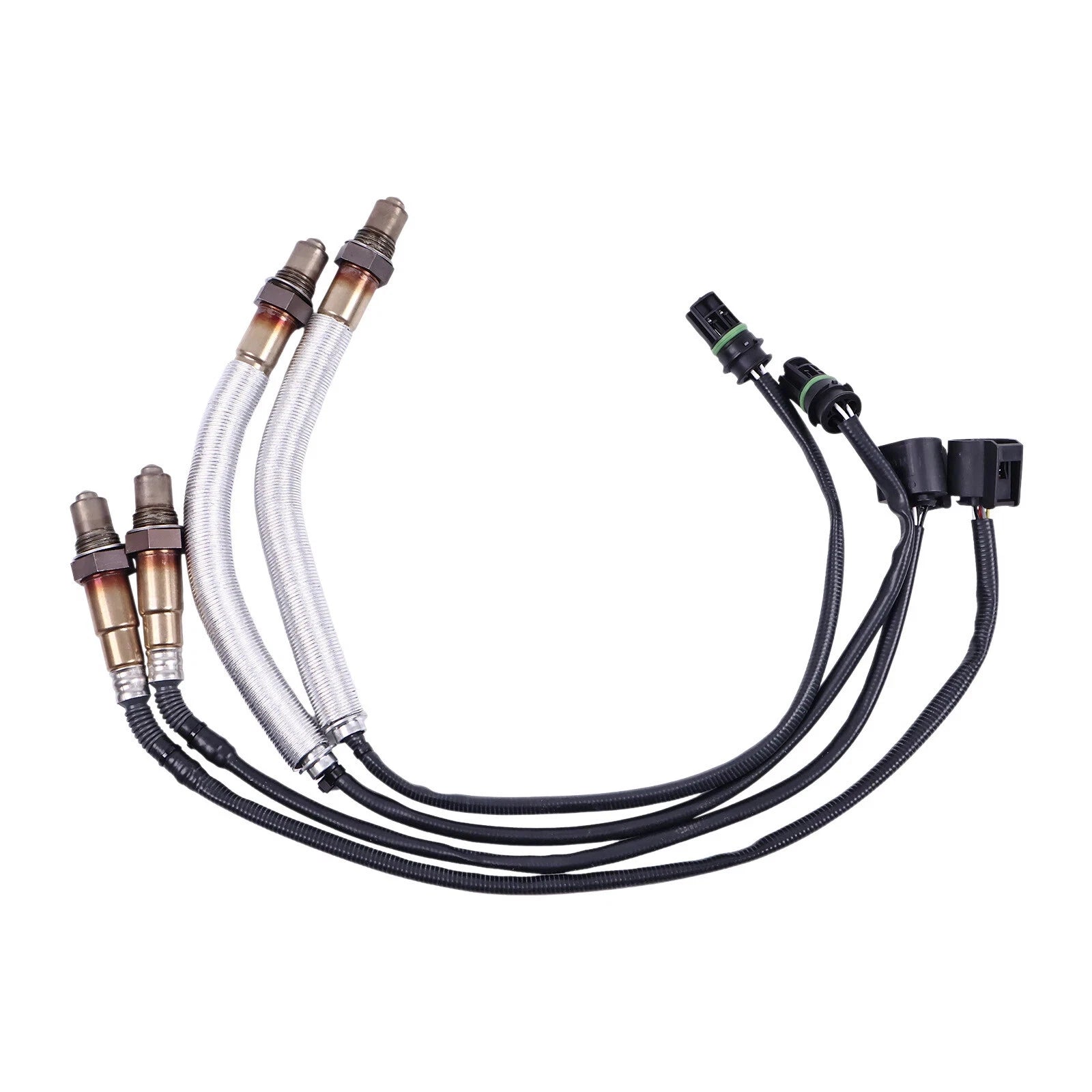 4pcs Upstream &Amp; Downstream Oxygen O2 Sensor For Bmw 550i 650i