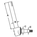Spindle 3697027m91 Fits Massey Ferguson 375 383 390 390t 393 398 399