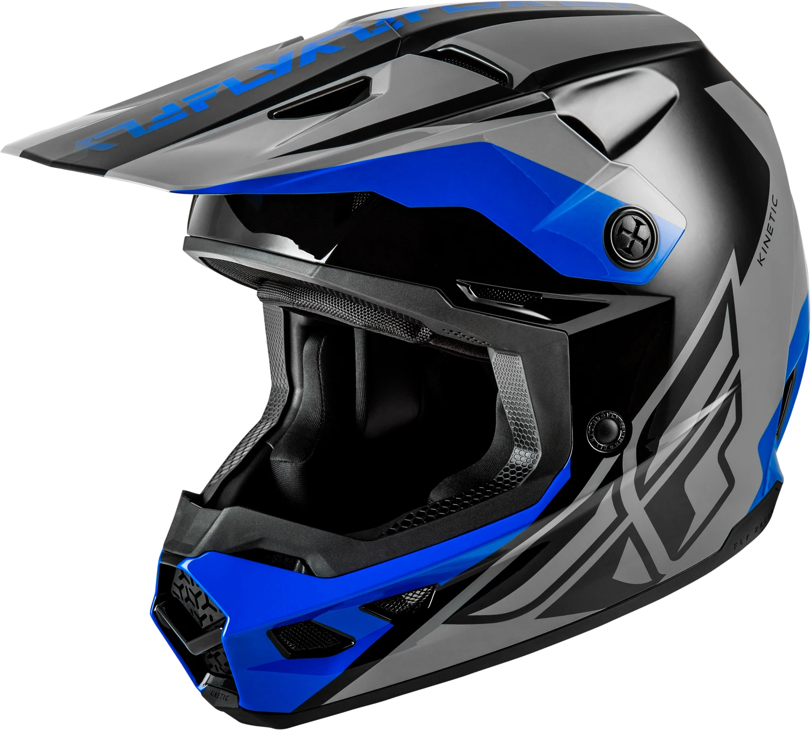 Fly Racing Kinetic Crest Helmet X-small Off-road Dot & Ece Approved