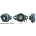 A-wgtz28-p-ai 2 Bolt Flanged Bearing W/ Lock Collar,