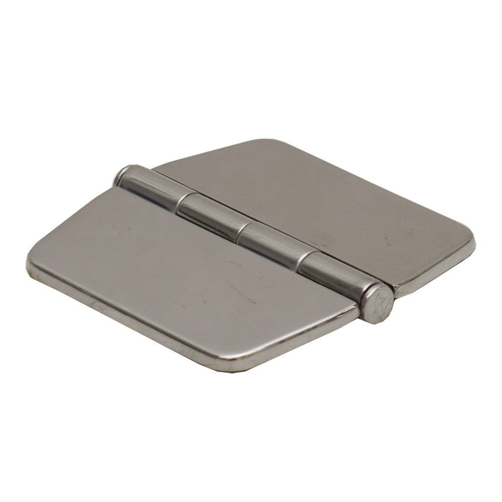 Orcas Boat Piano Hinge w/ Covers 3 x 3 1/8 Inch 14 Gauge SS by Orcas