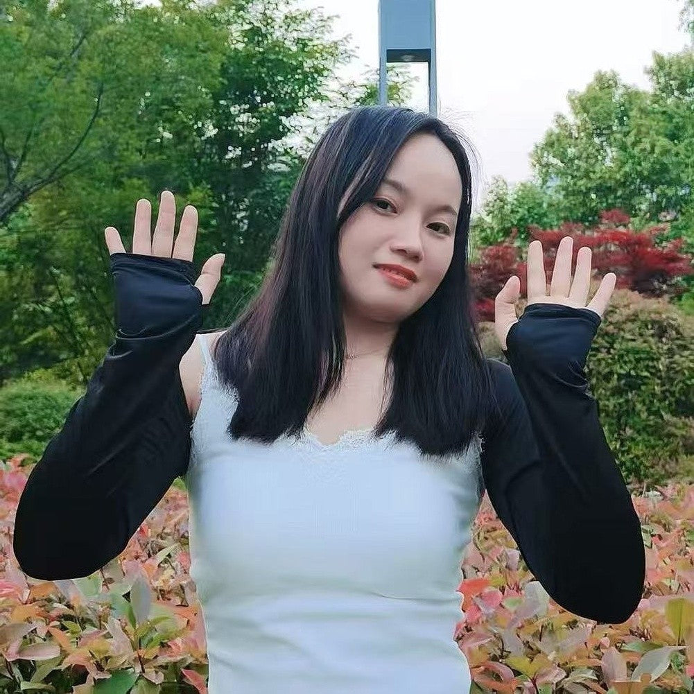 Ice Silk Sun Protection Arm Sleeves