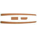 Scout Boat Gunnel Mats Mocha Embossed Set of 4 by Scout