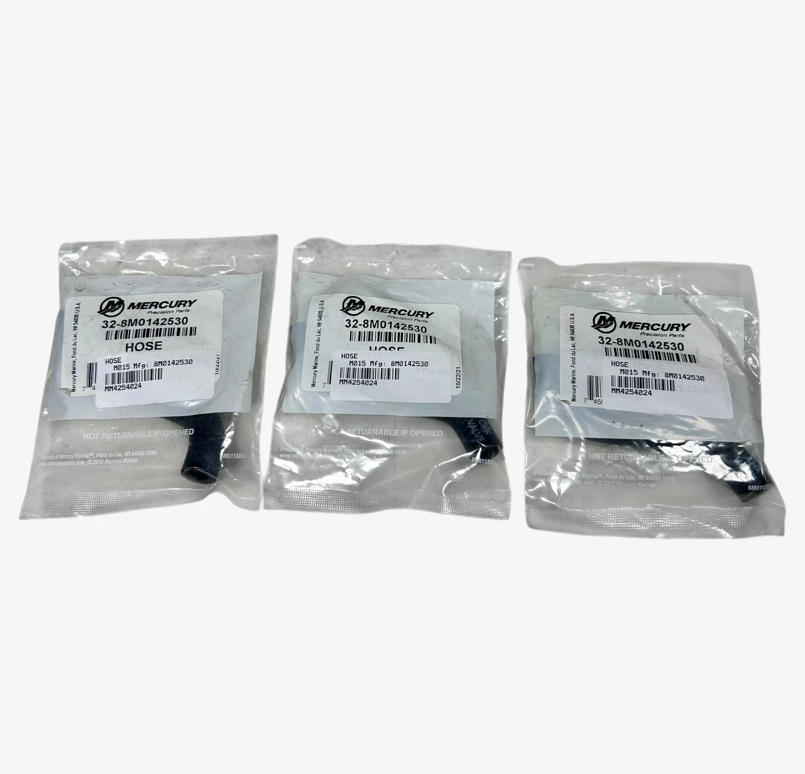 Mercury 8m0142530, Marine Hose , Oem - New - 3 Pack | Hook & Hull Co