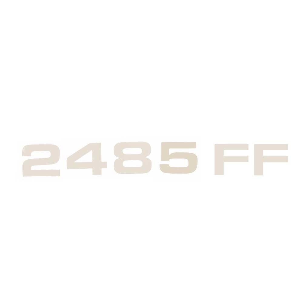 Avalon Boat Decal 2485 FF Metallic Pewter by Avalon