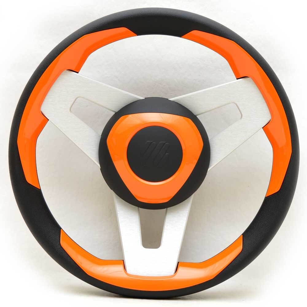 Uflex Boat Steering Wheel Loredan 13 3/4 Inch Stainless by Uflex