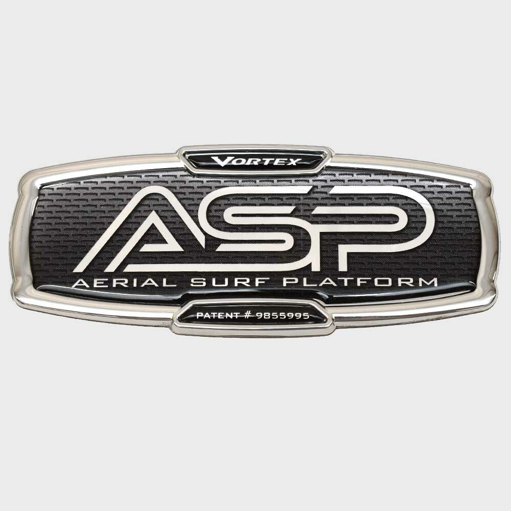Vortex Boat Raised Emblem Badge Aerial Surf Platform by Vortex