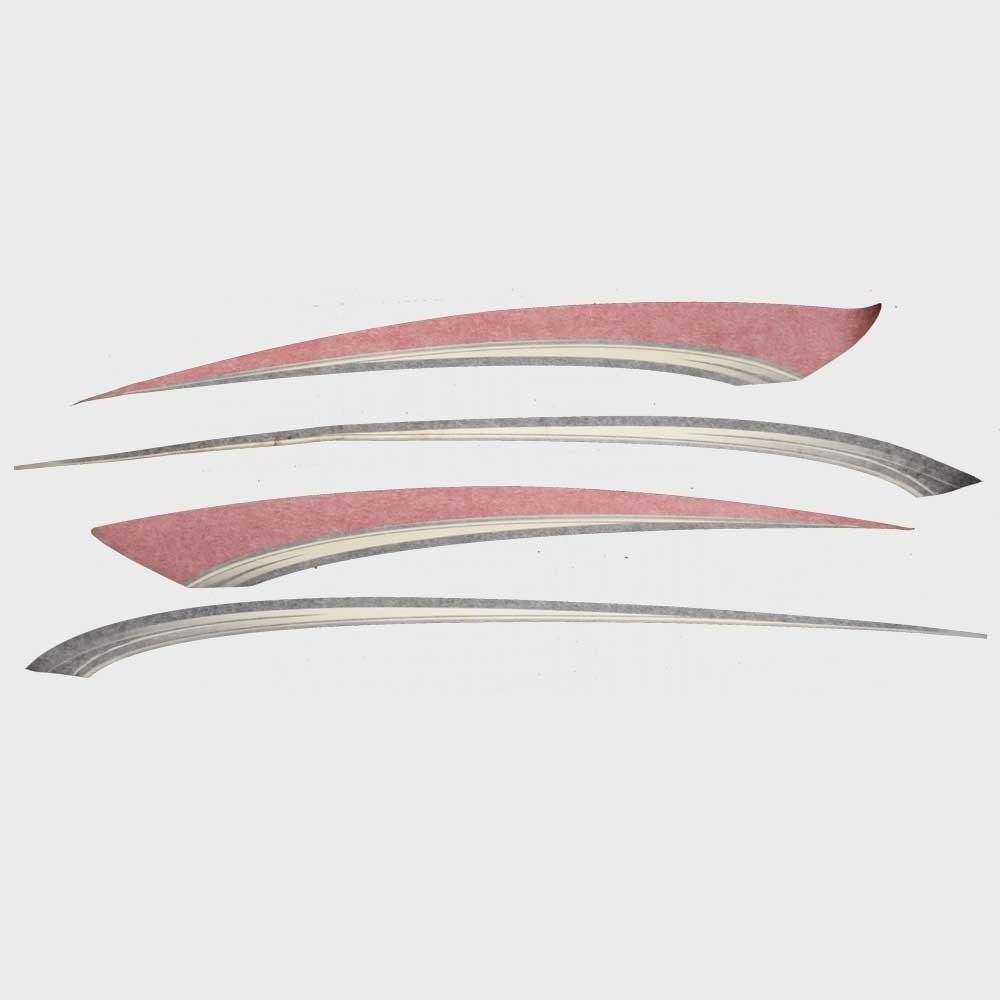 Boat Graphic Decals Vinyl Set of 4