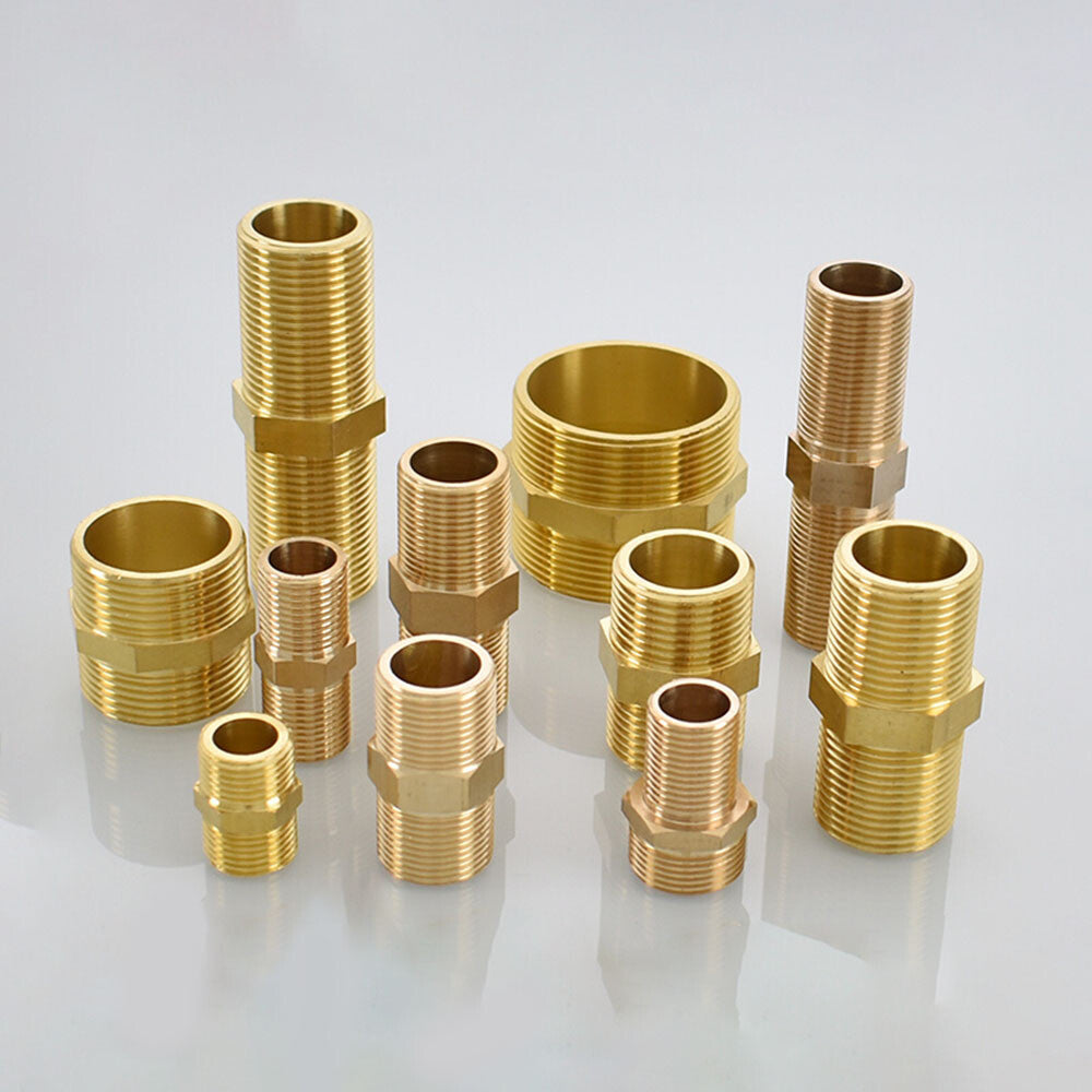 1/2" to 1" Male BSP Thread Coupler Brass Connector