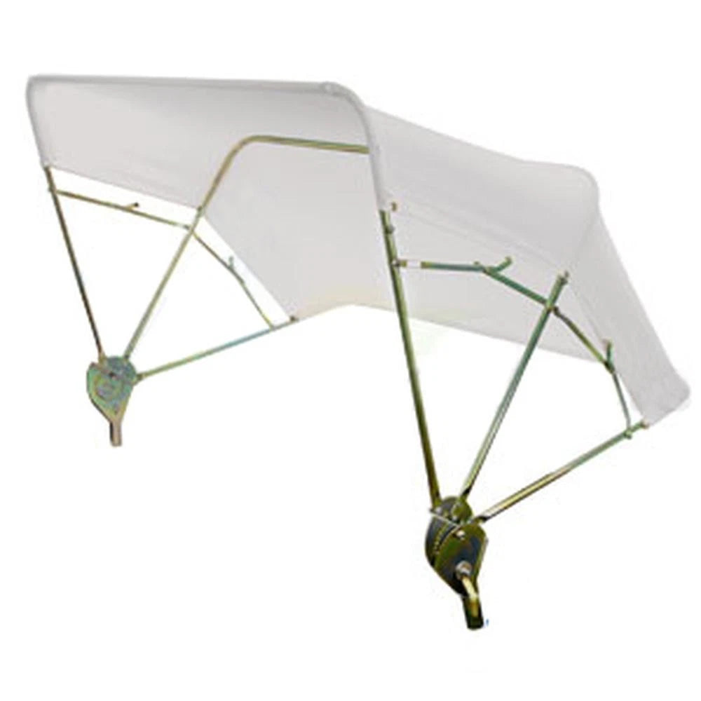 3 Bow (48") White Buggy Top Fits Universal Products Models 6a230