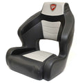 Lowe Boat Helm Bucket Seat 2334730 | Favorite Edition Charcoal GrayOpe