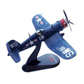 14cm Diecast Alloy 1/72 Scale Wwii Usmc F4u Corsair Fighter Model Toy
