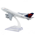 High Simulation 1/400 Scale 16cm Delta B747 Alloy Plane Model Diecast