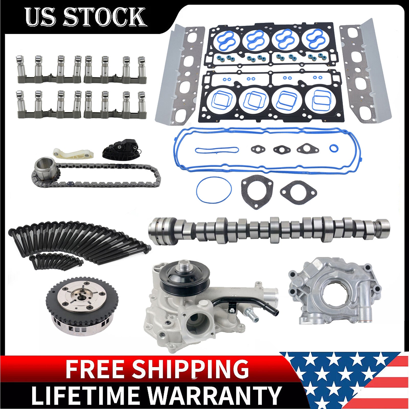 Camshaft Lifters MDS VVT Gear Replacement Kit For Ram 1500 5