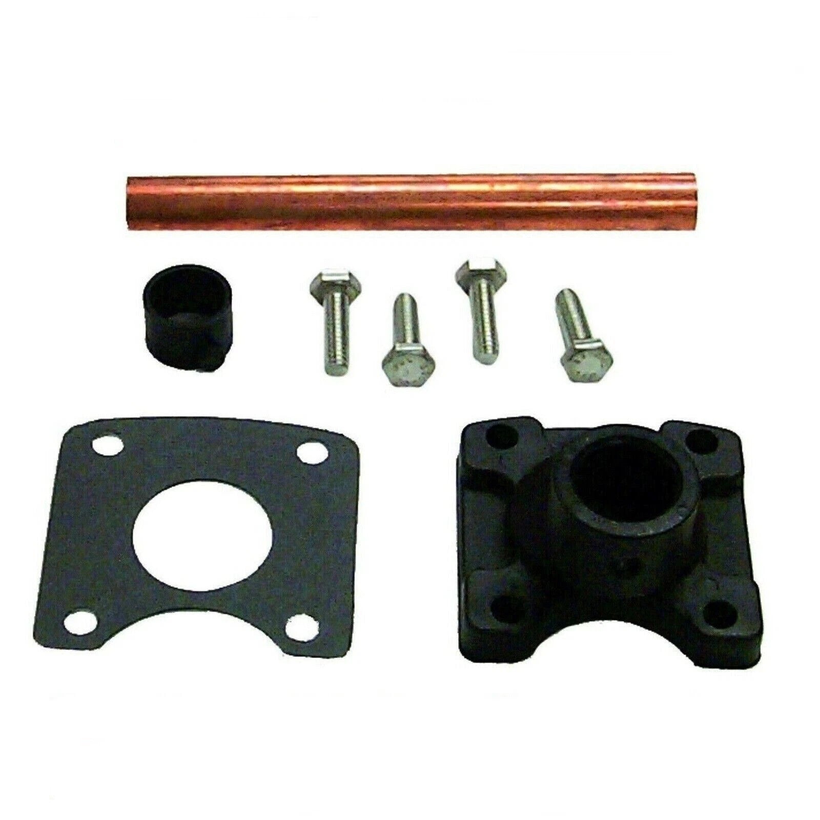 Water Pocket Cover &Amp; Tube Kit For Mercruiser #1, R, Mr, Alpha