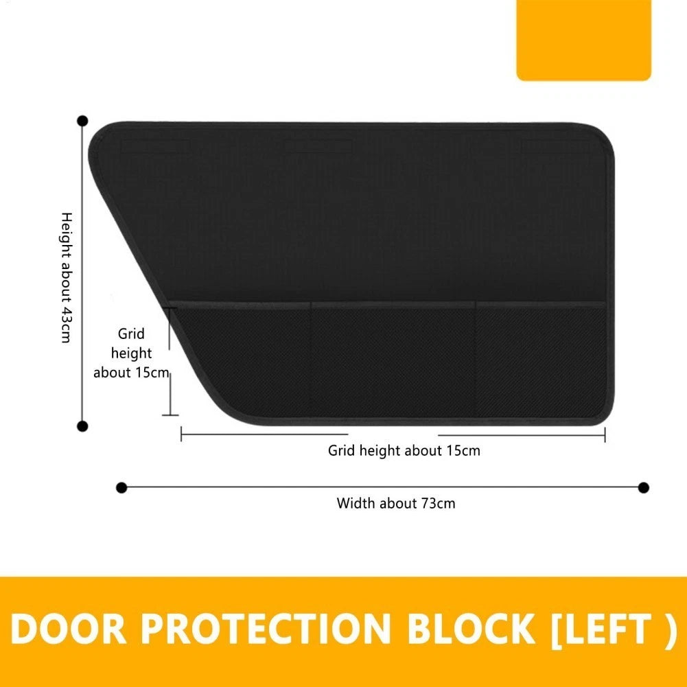 Car Door Protector For Pets With Water Resistant Oxford Cloth Material