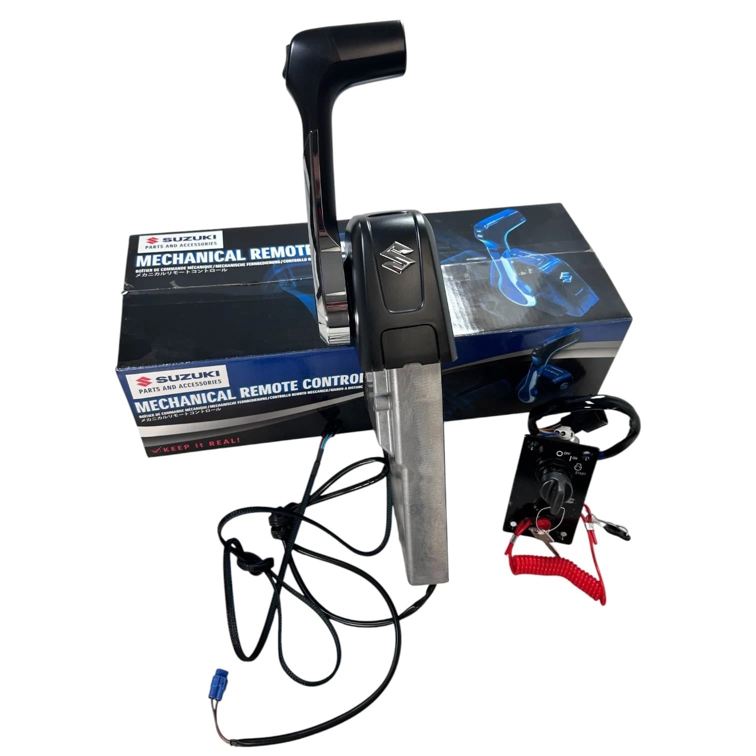 Suzuki 67000-88l03, Mechanical Outboard Binnacle Rc Kit W/ Key