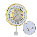 Gold Automatic Mechanical Watch Movement 4 Hands For Eta 2836-2 Gmt