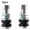 Car Tubeless Metal 2pcs Car Tubeless Tire Valve Short Stems Valve