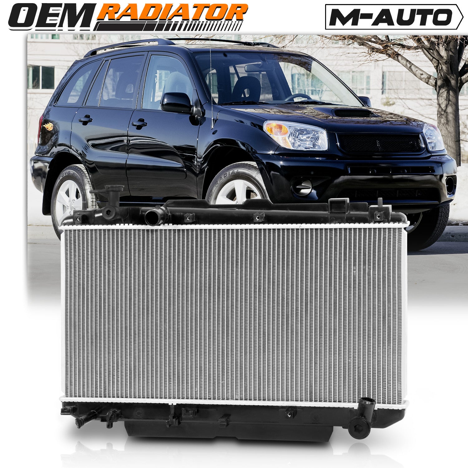 Aluminum Radiator for 2004-2005 Toyota Rav4