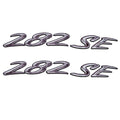 Rinker Boat Brand Decal 282 SE Gray White by Rinker