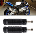 Motorcycle Rearset Foot Pegs Aluminum Black | Hook & Hull Co