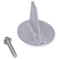 Zinc Trim Tab Anode Replacement For Yamaha Outboards 18-6097,