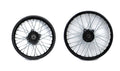 14" & 17" Pit Bike Dirt Wheels Rims Black Front & Rear Sdg Pair 15mm