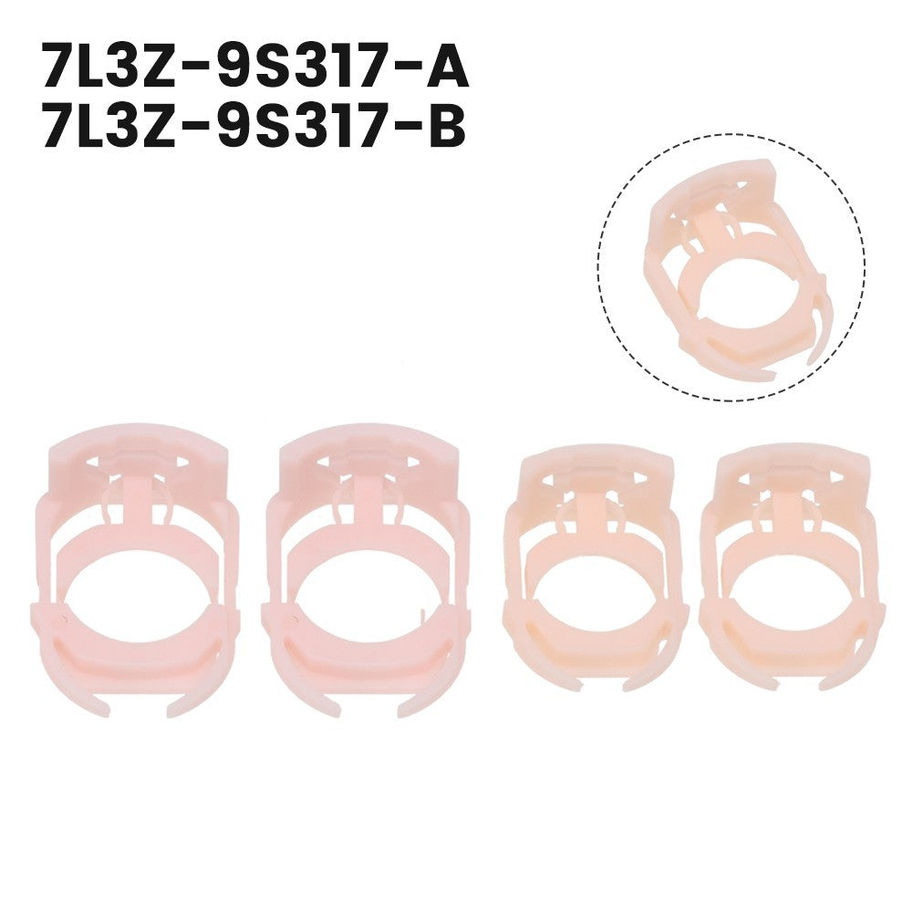 4x Fuel Line Gas Filter Retaining Clip Set 5/16&3/8 In For Ford F-150