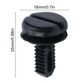 22) Perfect Match Black Clips Rivet For 3series E30 E60 E93 Set Of 10