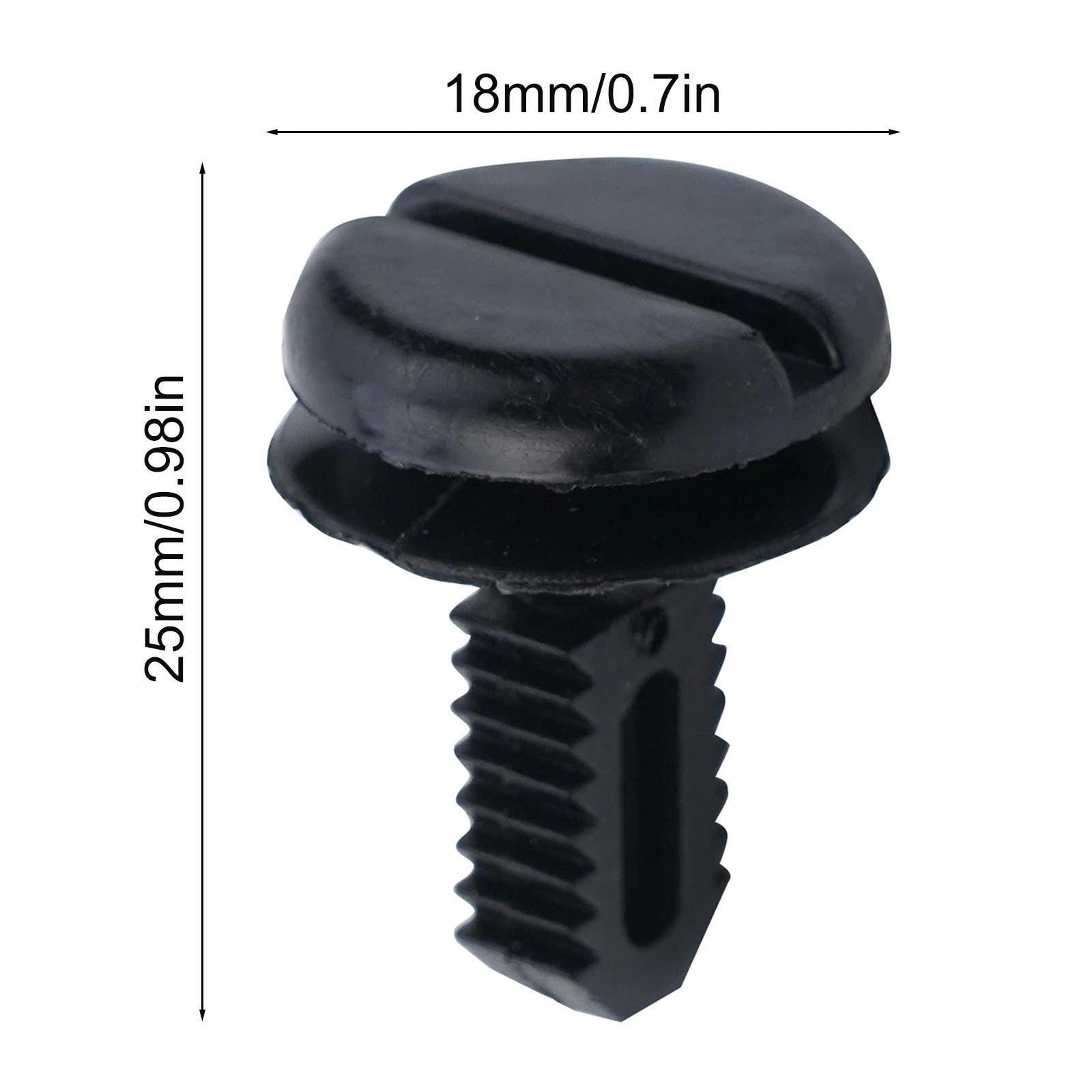 22) Perfect Match Black Clips Rivet For 3series E30 E60 E93 Set Of 10