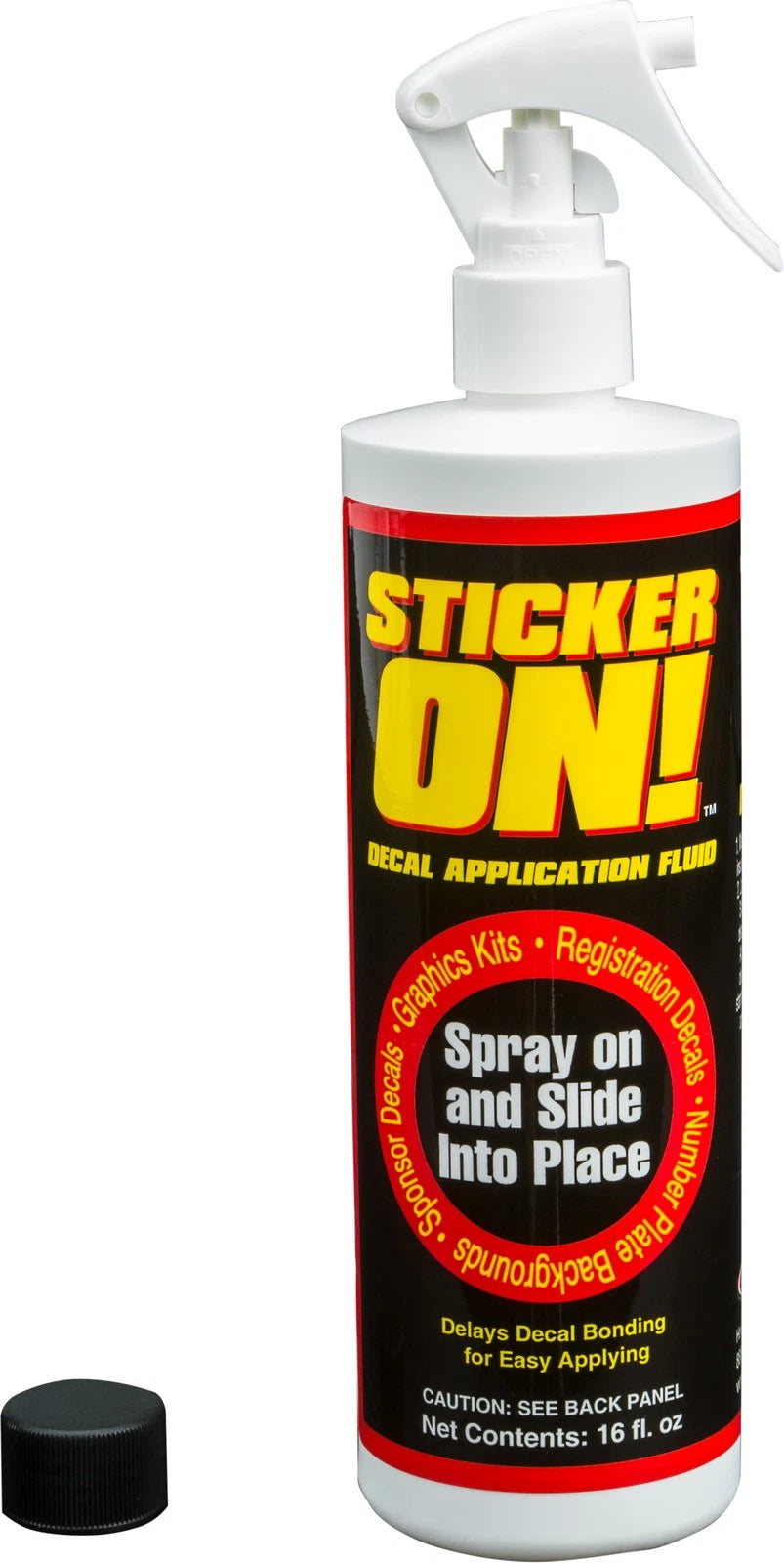Hardline Sticker On 16oz Decal Application & Removal Fluid For Easy