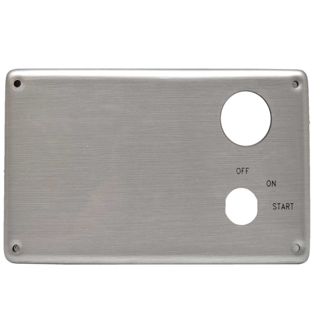 Avalon Boat Blank Ignition Panel 7 1/4 x 4 1/4 Inch by Avalon