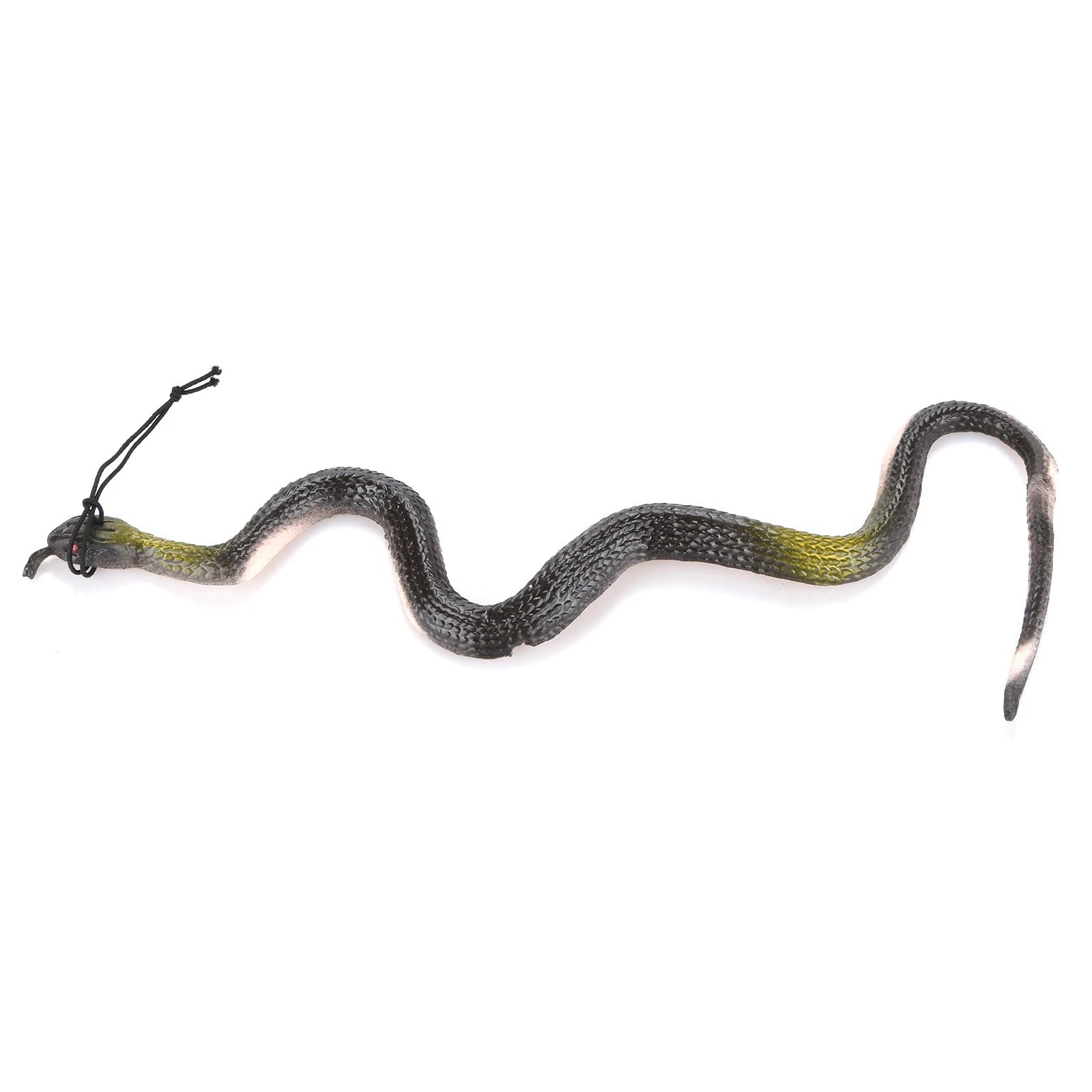 40cm Brown Rubber Toy Fake Snake Safari Garden Prop Joke Prank