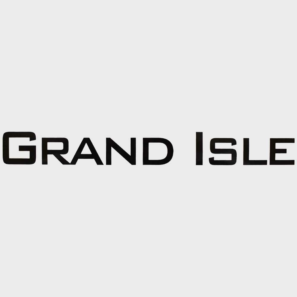 Premier Pontoon Boat Decal 30004031 Grand Isle Metallic Black Sticker by Premier