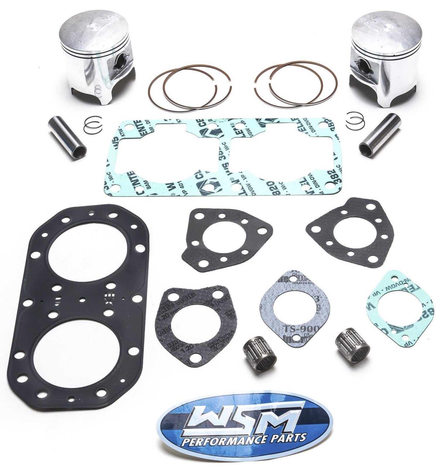 Kawasaki 650 SX X2 Piston Gasket Top End Rebuild Kit 0.75mm by Kawasaki