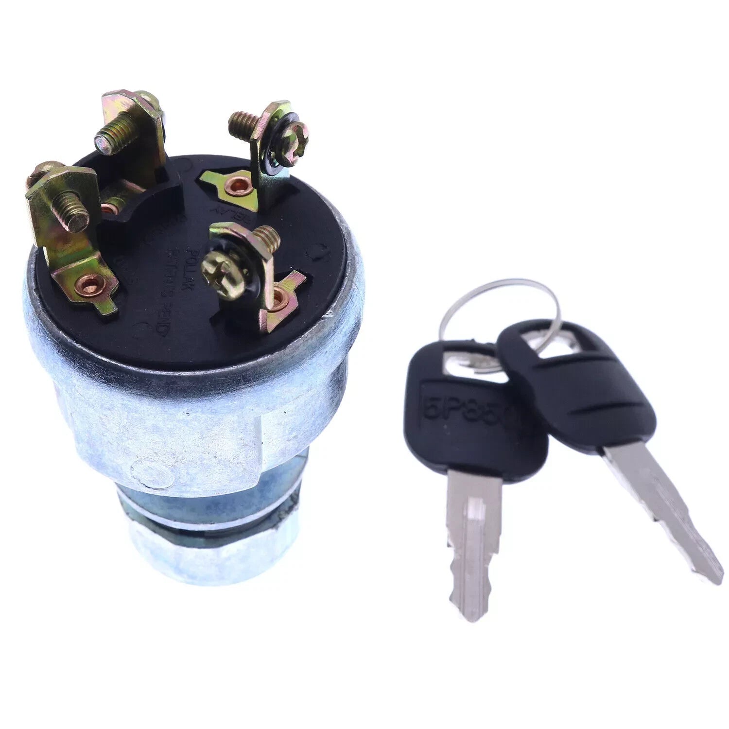Ignition Starter Switch With 2 Keys 9g-7641 For Caterpillar 936f 936e