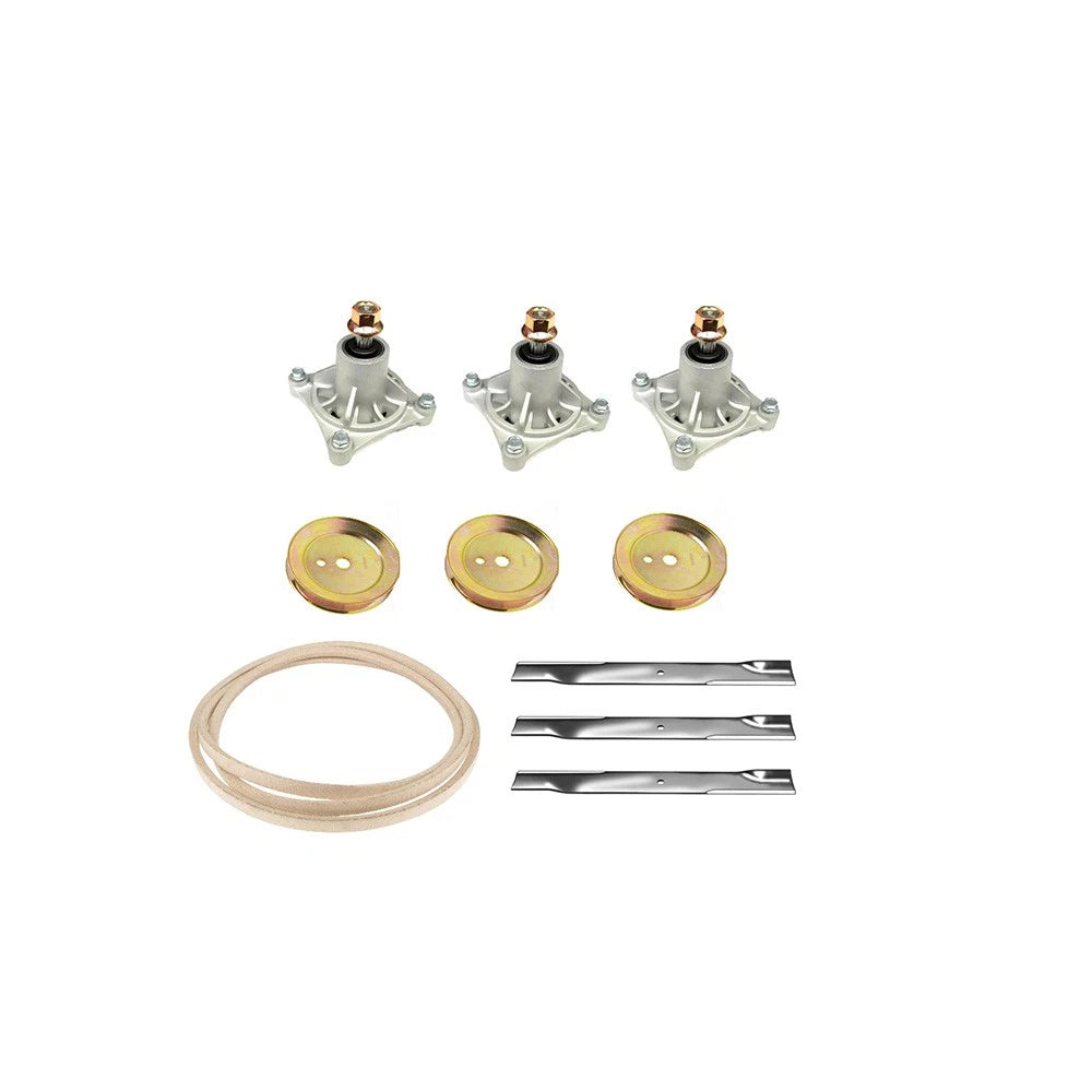 Deck Rebuild Fits Hustler 604214 Spindle 603988 Pulley 795526 Blade