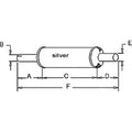 Muffler Fits Massey Ferguson 1130 1100 510634m91
