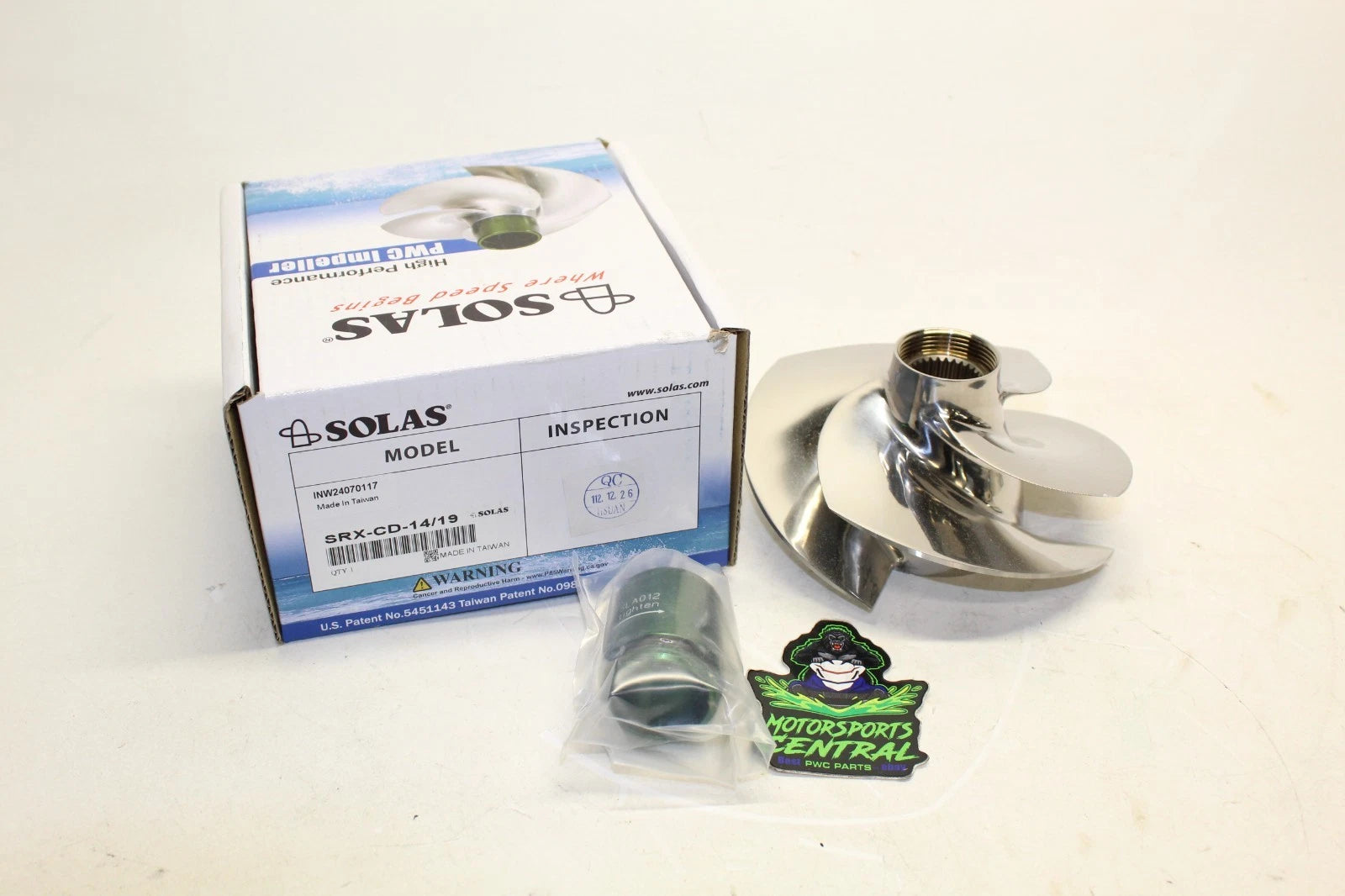 New Seadoo Solas Impeller Srx-cd-14/19 159mm Rxt Rxp Gtx 215 255 260