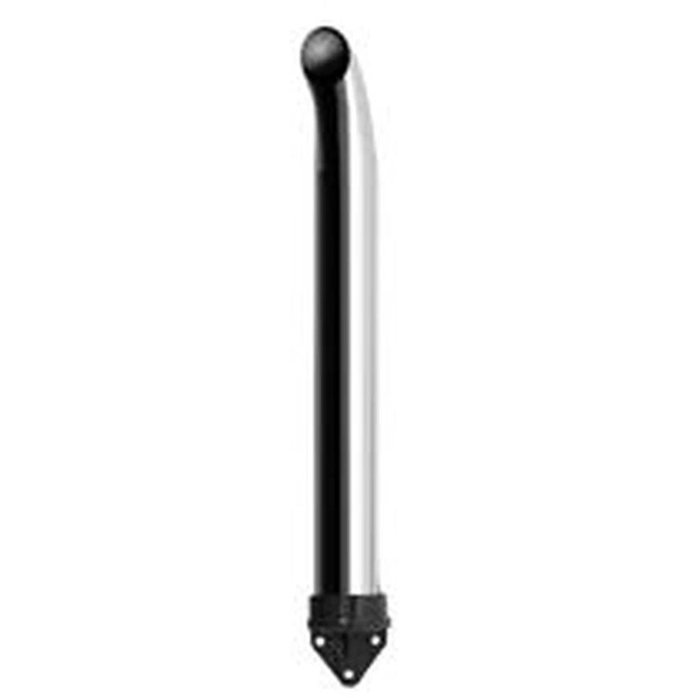 Chrome Curved Exhaust Stack Pipe Muffler Fits John Deere Unstyled B